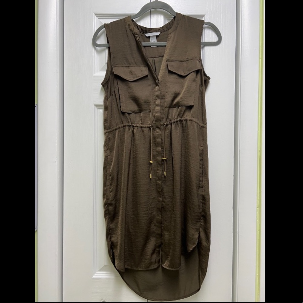 Dark Green H&M Dress